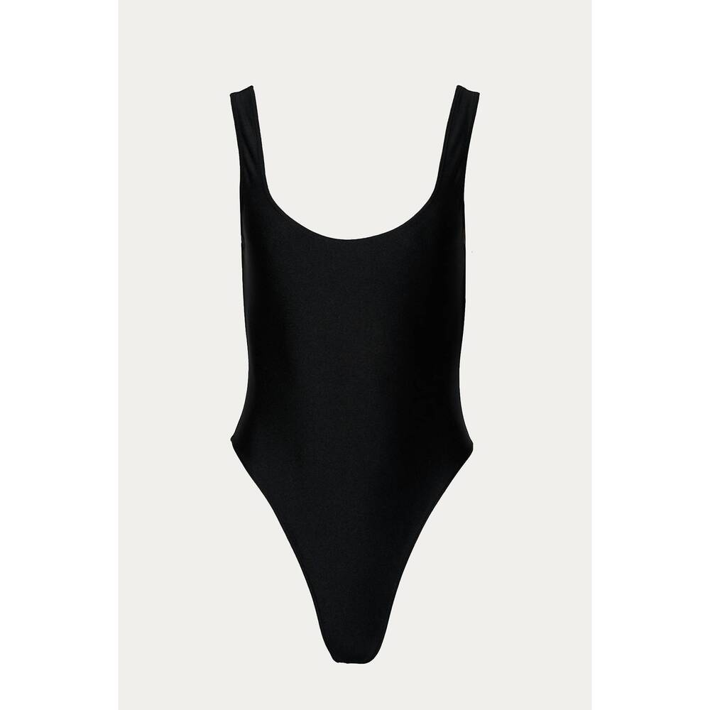NEW RAVESUITS bite me one-piece swimsuit in black